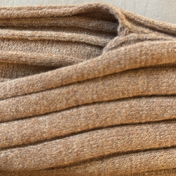 NWT Cider • Asymmetrical Tan Sweater - Picture 10 of 10